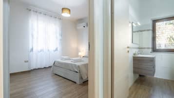 2 chambres, fer et planche Ă repasser, Wi-Fi, draps fournis