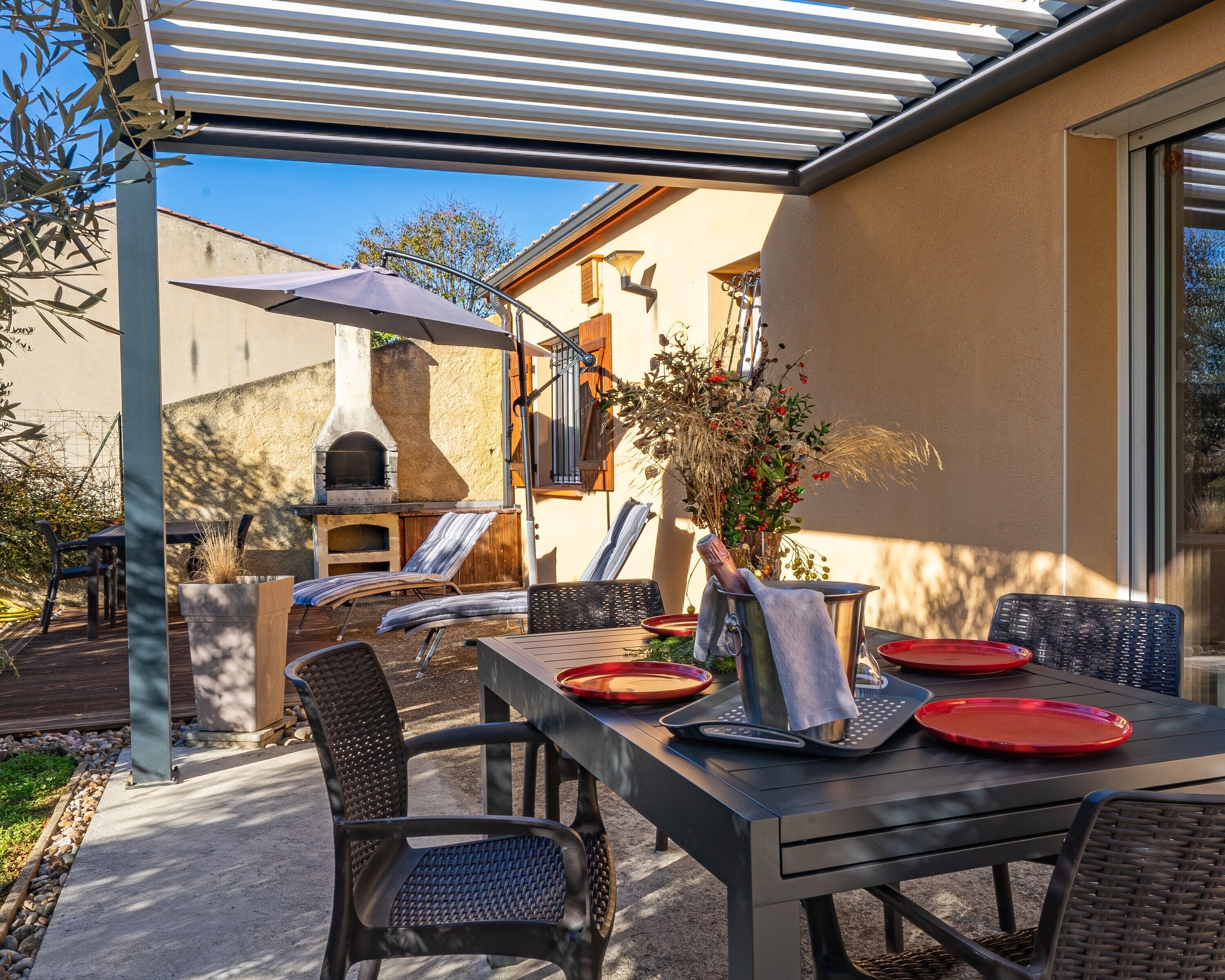 Udendørs spisemuligheder