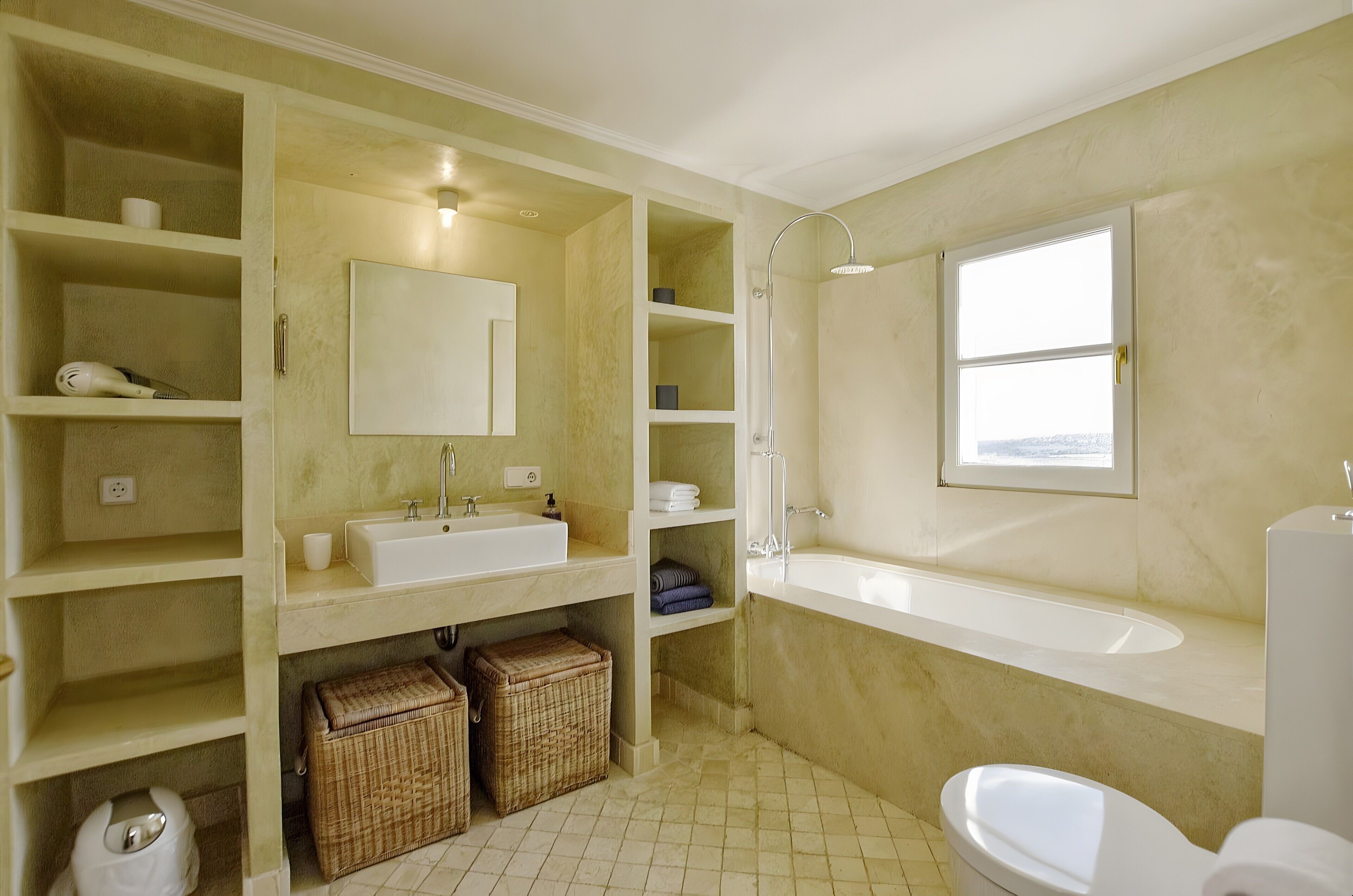 Dusche, Handtücher