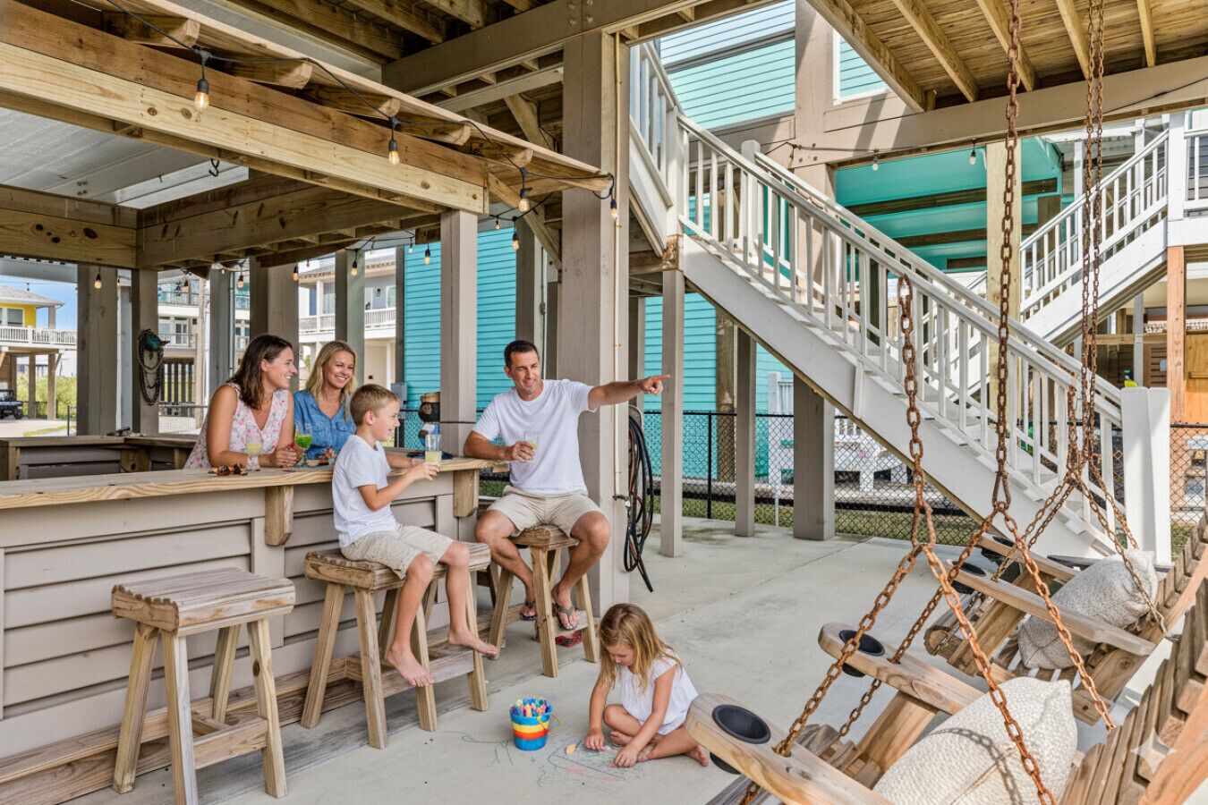 Enceinte de l’hébergement