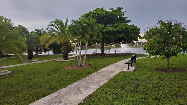 Enceinte de l’hébergement