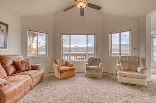 Spacious home with private dock, game room, lake views from the deck, and more!