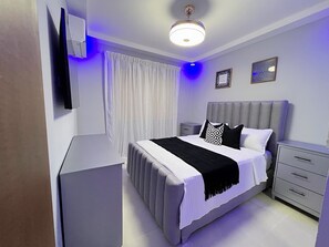 3 bedrooms, iron/ironing board, free WiFi, bed sheets