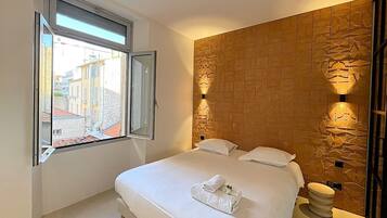 1 soverom, strykejern/-brett og sengetøy