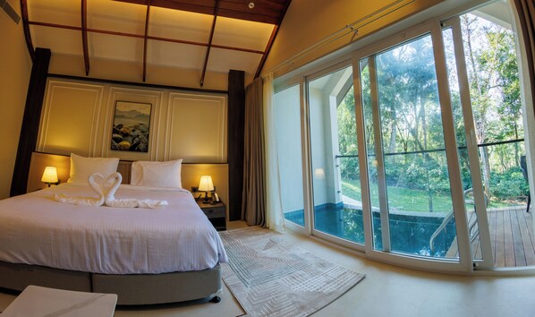 奢华客房 | 免费 WiFi、床单