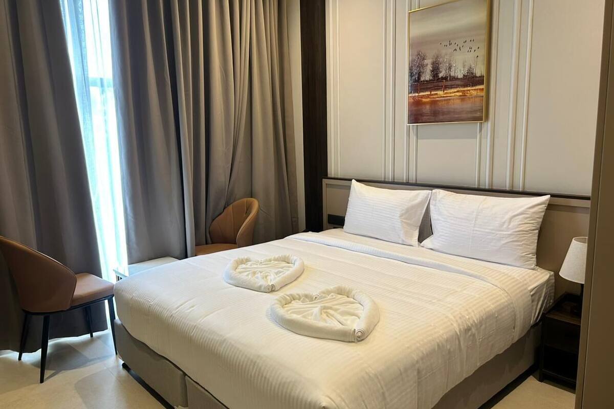 Chambre Double | Wi-Fi gratuit, draps fournis