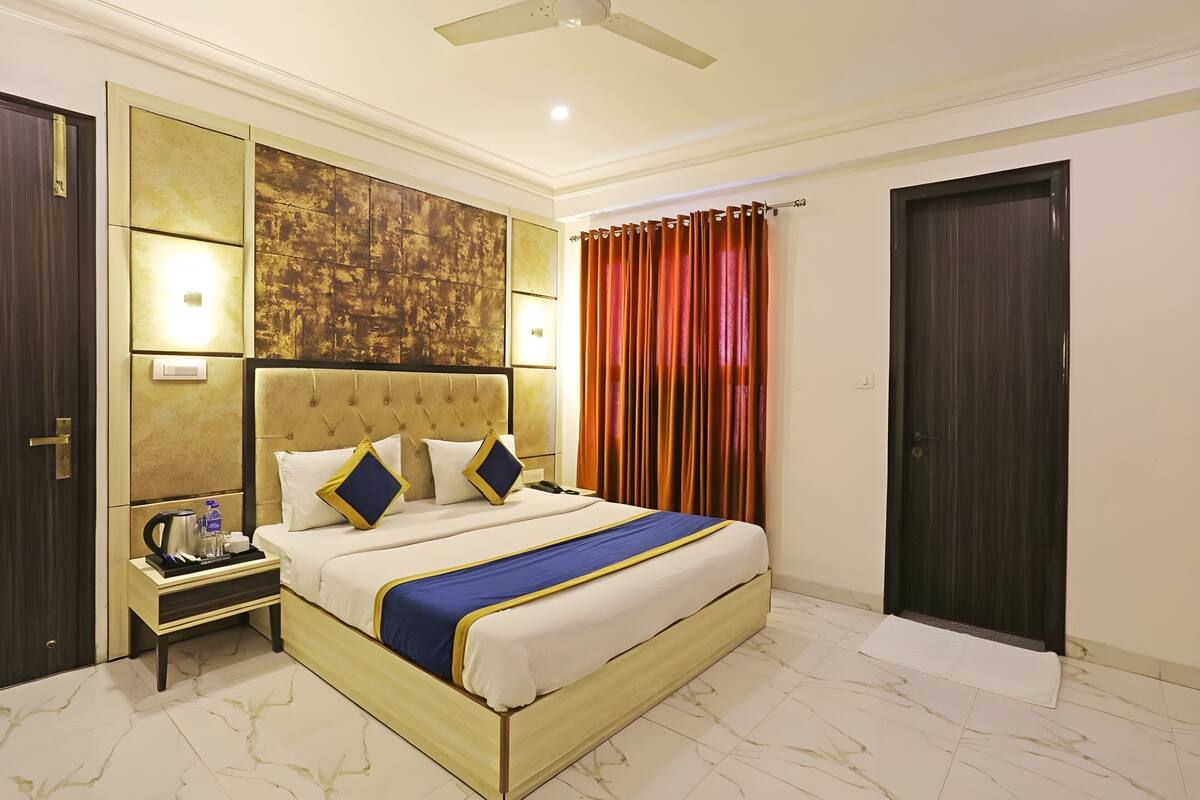 디럭스 더블룸, 침실 1개, 금연 | 이집트산 면 시트, 고급 침구, 메모리폼 침대, 책상