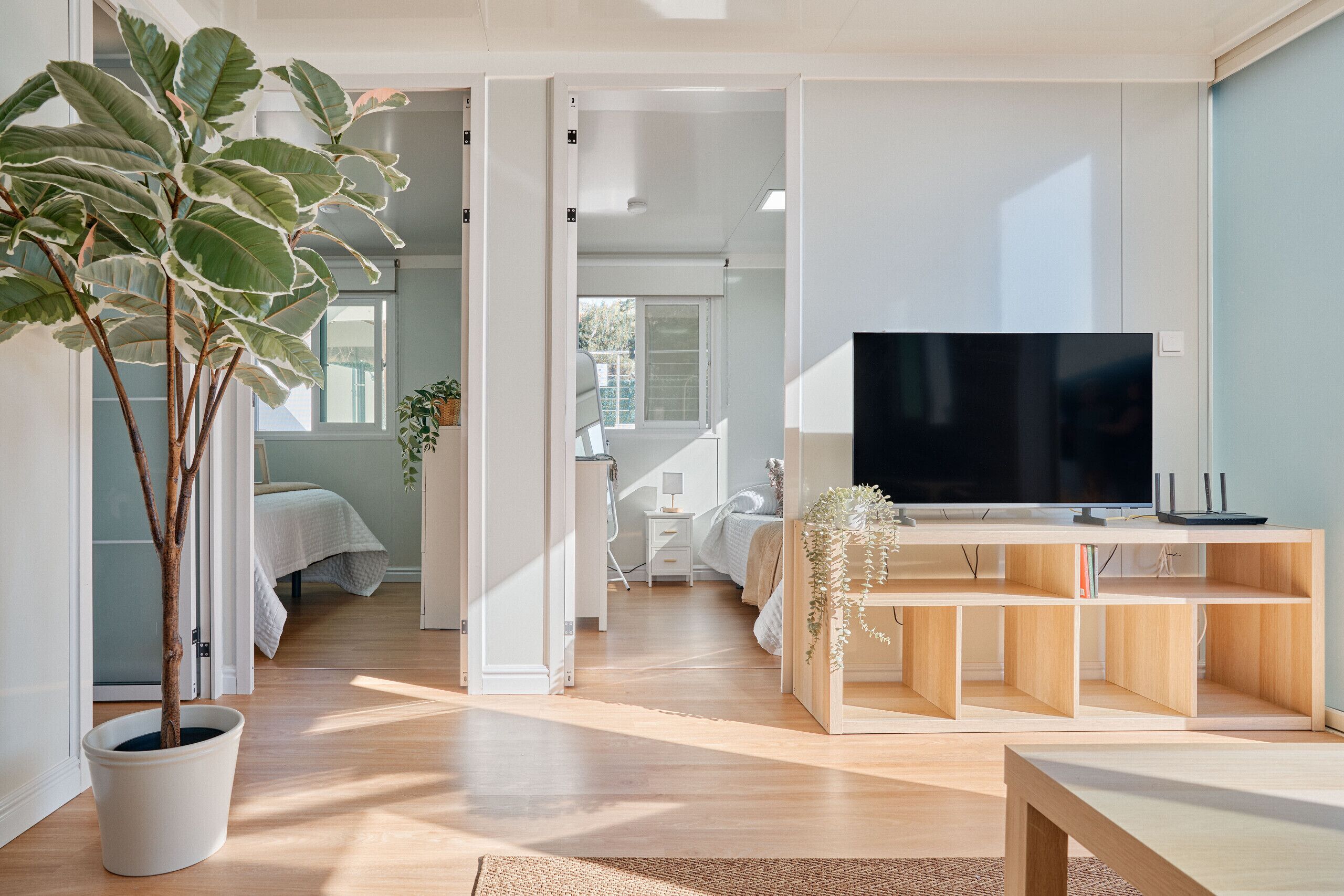 2 Schlafzimmer, Bügeleisen/Bügelbrett, kostenloses WLAN, Bettwäsche