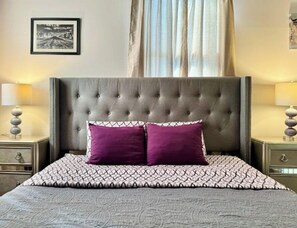 3 slaapkamers, een strijkplank/strijkijzer, internet, beddengoed