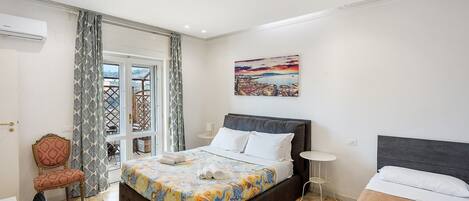 2 makuuhuonetta, silitysrauta/-lauta, Wi-Fi, vuodevaatteet