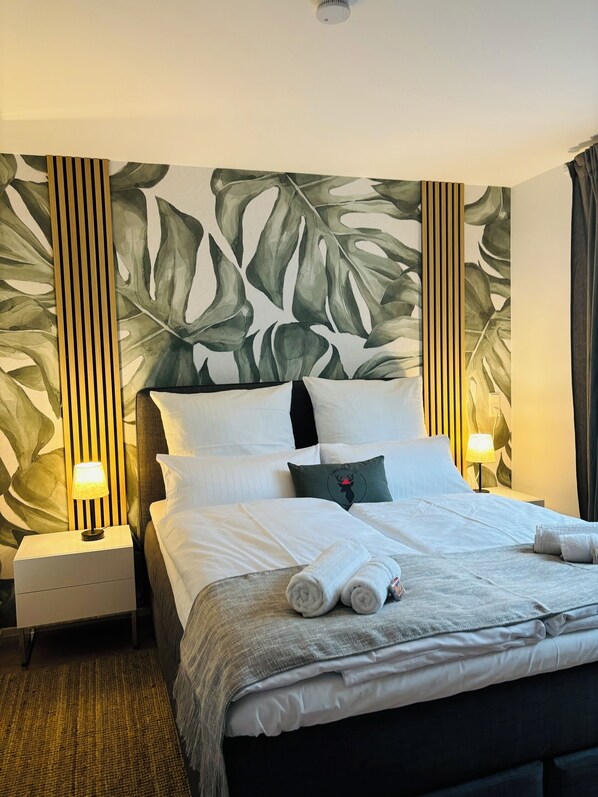 Deluxe Apartment, 1 Queen Bed with Sofa bed, Non Smoking, Pets Allowed | Desk, laptop workspace, blackout drapes, iron/ironing board - Rema Homes Bad Bellingen (Bad Bellingen)