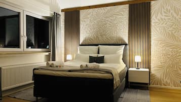 Appartement Deluxe, 2 chambres, animaux de compagnie acceptés, vue colline