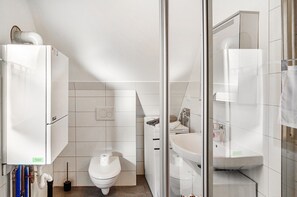 Ducha y secador de pelo