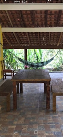 Basic House, Courtyard View | Living area