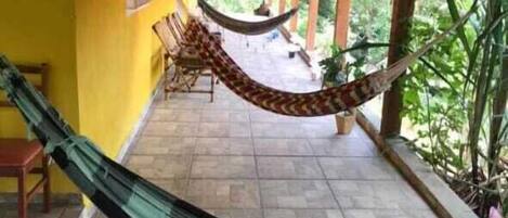 Basic House, Courtyard View | Living area