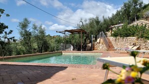 Villa, 4 Bedrooms, Smoking, Private Pool | Pool | Outdoor pool - Charming Villa With Private Pool and Breathtaking Views, up to 12 People (Itri)