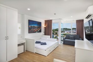 Standard Studio, Balcony, Partial Sea View