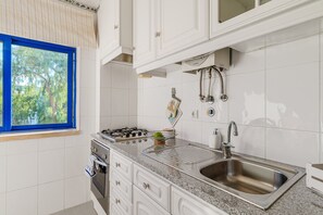 Fridge, microwave, oven, stovetop - Apartment Quinta do Anjo (Quinta do Anjo)