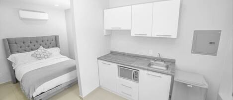 1 غرفة نوم ومكواة/لوح كي وواي فاي