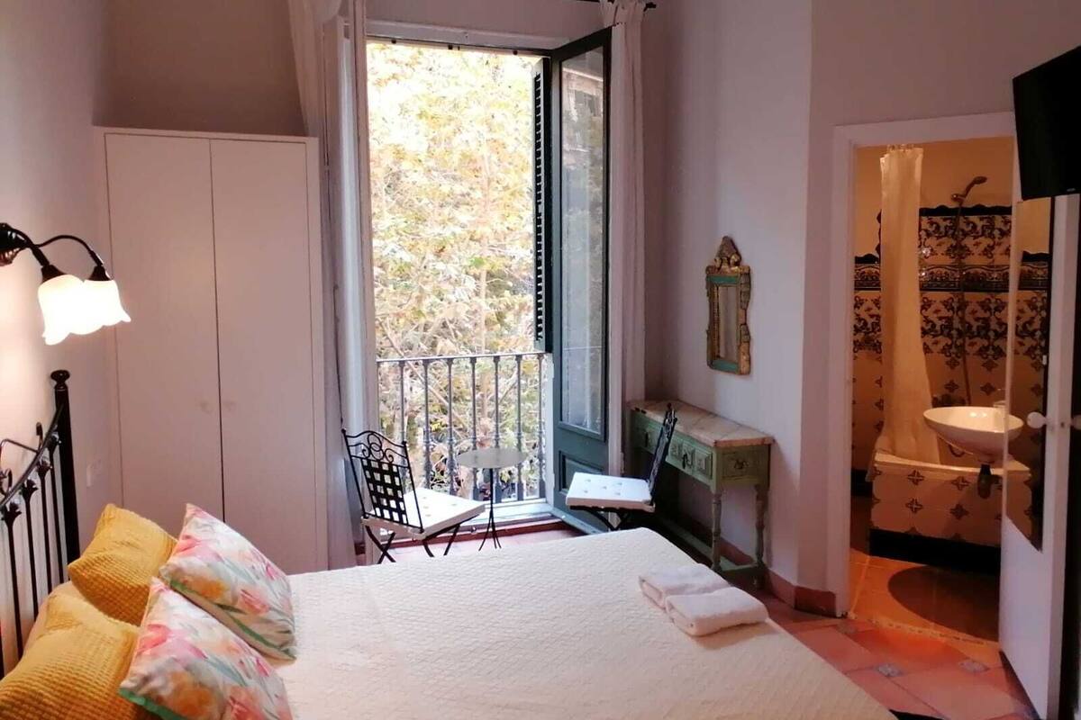 Basic Double Room, City View | Terrace/patio