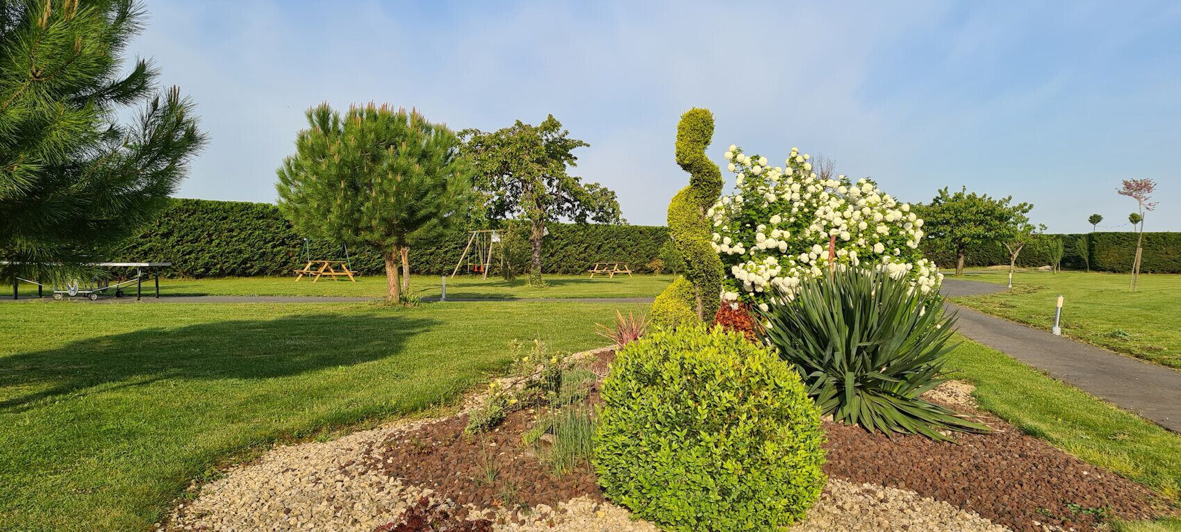 Terrein van de accommodatie