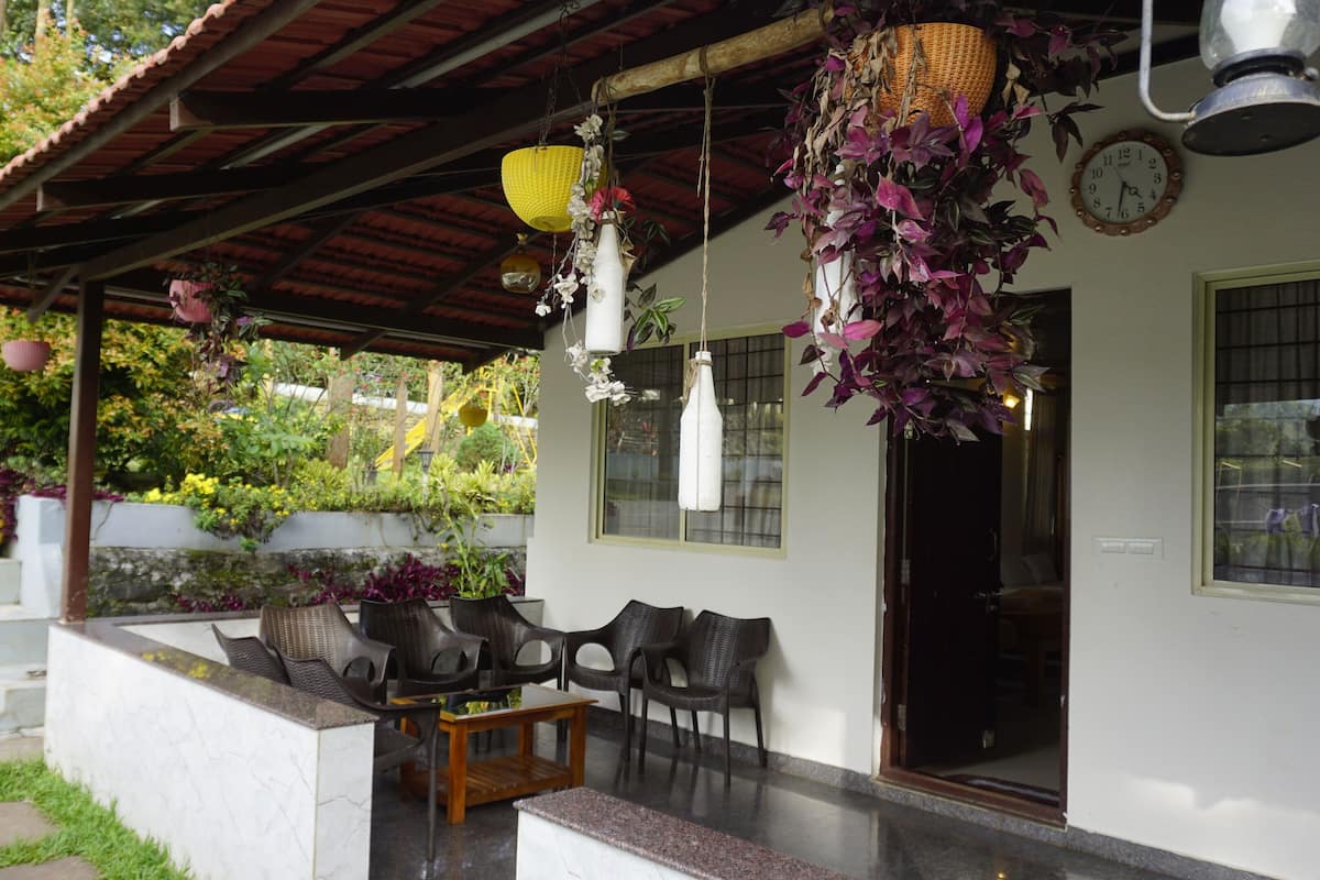 Standard-studio, parveke, vuoristonäköala | Parveke