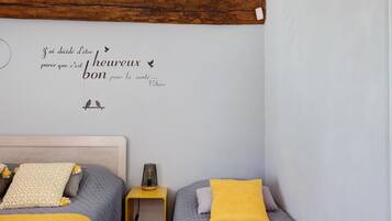 2 chambres, Wi-Fi, draps fournis