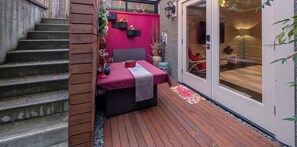 Enceinte de l’hébergement