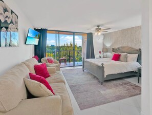 1 habitación, tabla de planchar con plancha, wifi y ropa de cama 