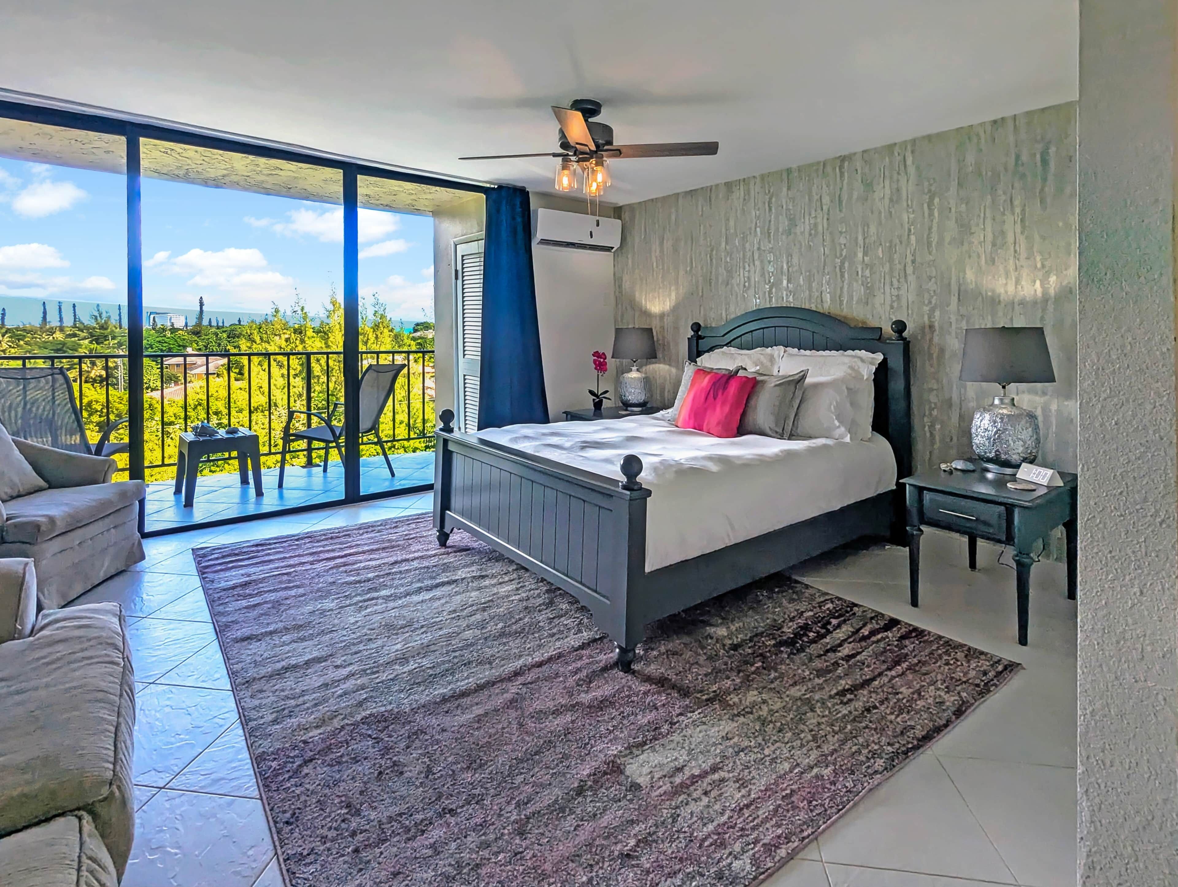 1 多间卧室、熨斗/熨衣板、WiFi、床  单