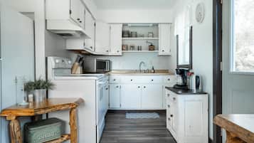 Microwave, oven, stovetop