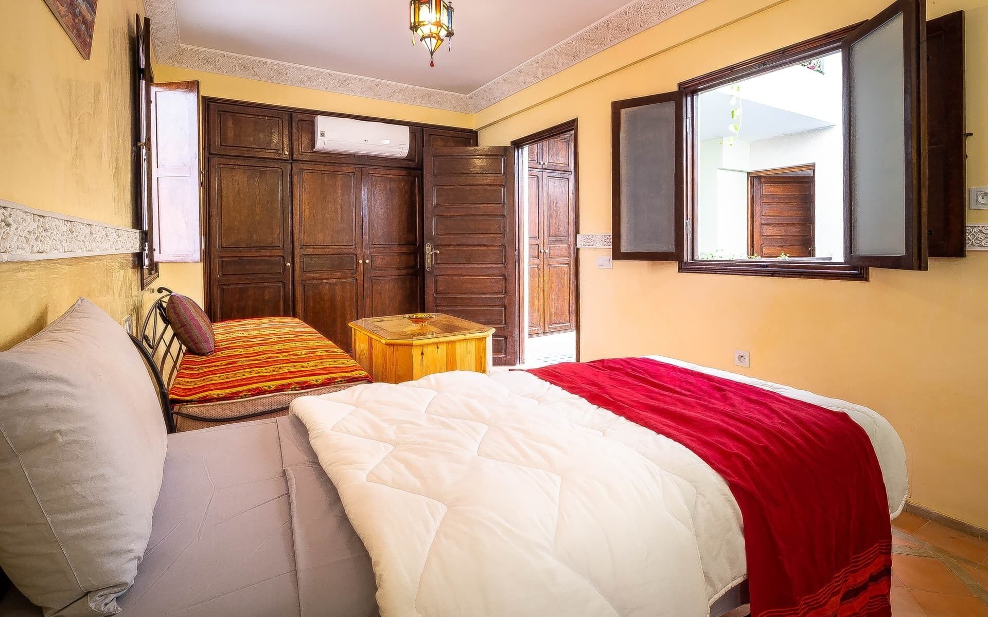 1 bedroom, travel crib, free WiFi, bed sheets