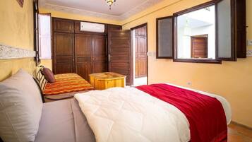 1 bedroom, travel crib, free WiFi, bed sheets