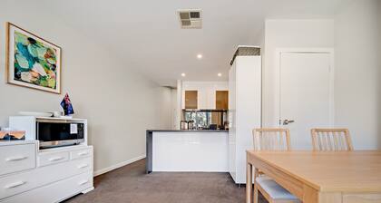 Tranquil Apartment in Green, Well Connected Suburb