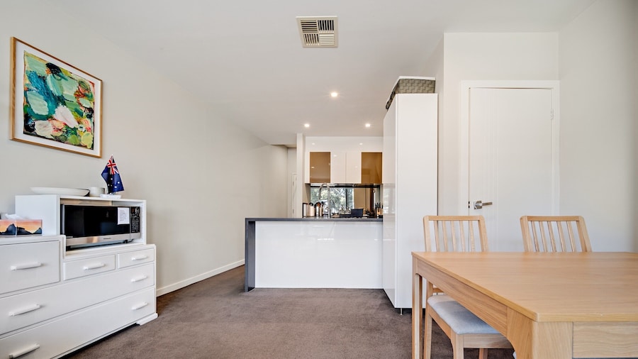 Tranquil Apartment in Green, Well Connected Suburb