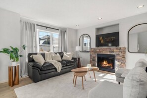 تلفزيون، مدفأة