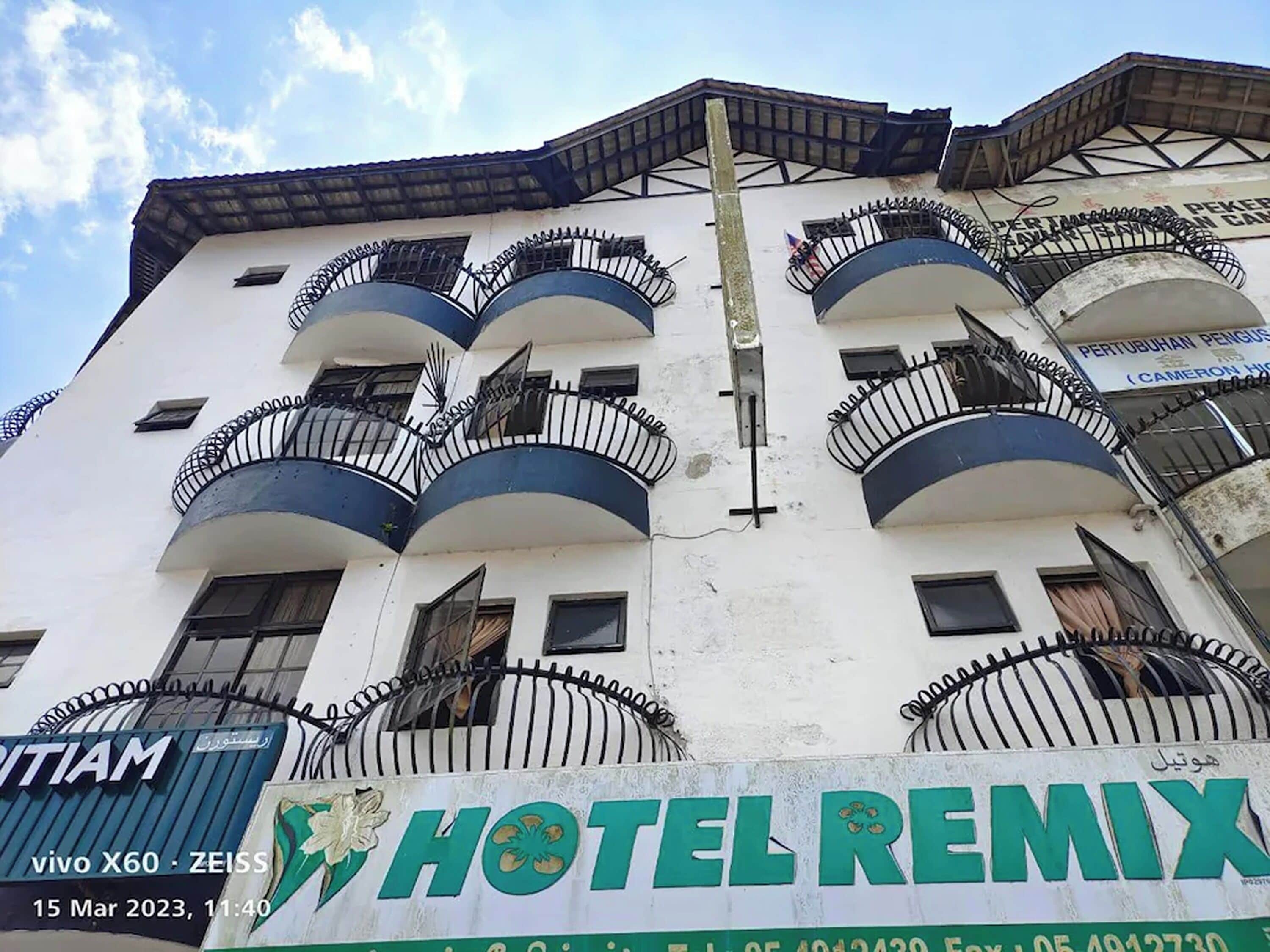 Fachada de la propiedad