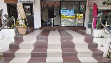 Fachada de la propiedad