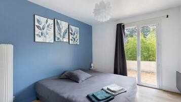 2 quartos, Wi-Fi, roupa de cama