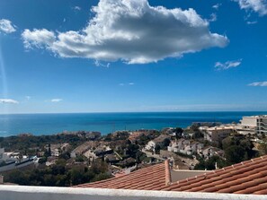 Blick von der Unterkunft