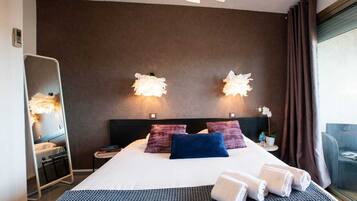 1 slaapkamer, een bureau, gratis wifi