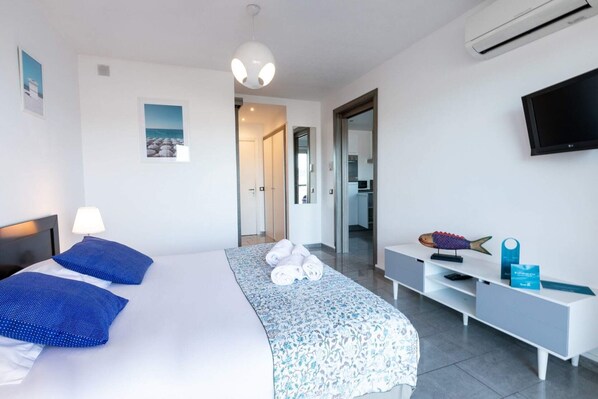 1 غرفة نوم ومكتب وواي فاي مجانًا