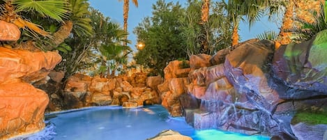 Piscine chauffée