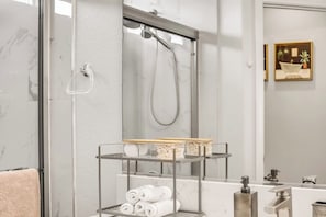 Dusche, Handtücher