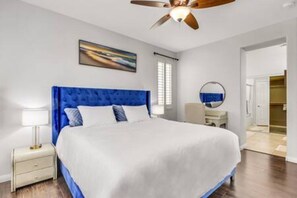 3 bedrooms, iron/ironing board, WiFi, bed sheets