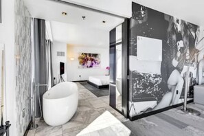 1 soverom, strykejern/-brett, wi-fi og sengetøy