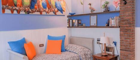 1 chambre, coffres-forts dans les chambres, fer et planche à repasser