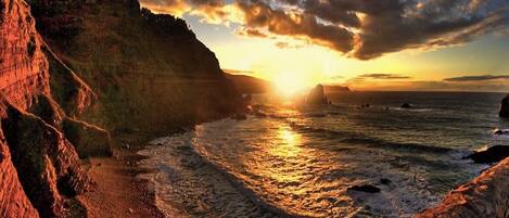 Ligstoelen, strandlakens