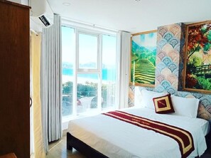 Luxury Room, Balcony, Beach View