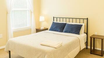 Free WiFi, bed sheets